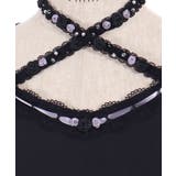 ローズストラップロングタンク | axes femme | 詳細画像18 