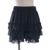 黒 | 調節リボン付きドロワーズ | axes femme