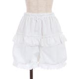 白 | コットンレースドロワーズ | axes femme