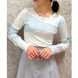 白 | 切り替えメローカットソー | axes femme