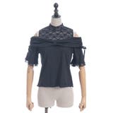 リボンデザイン肩あきプルオーバー | axes femme | 詳細画像23