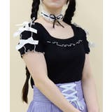 黒 | メローリボンカットプルオーバー | axes femme