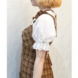 総レースパフ袖プルオーバー | axes femme | 詳細画像7 