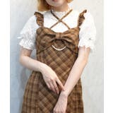 白 | 総レースパフ袖プルオーバー | axes femme