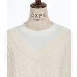 ニットベスト×半袖Tセット | axes femme | 詳細画像18