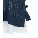 ニットベスト×半袖Tセット | axes femme | 詳細画像8