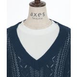ニットベスト×半袖Tセット | axes femme | 詳細画像9