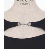 前後2WAYイレヘムトップス | axes femme | 詳細画像8