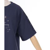 星空プリント吸水速乾Ｔシャツ | axes femme | 詳細画像28 