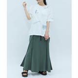 吸水速乾ランダム鈴蘭刺繍T | axes femme | 詳細画像14