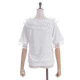 ドット×チュールフリルプルオーバー | axes femme | 詳細画像22 