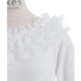 ドット×チュールフリルプルオーバー | axes femme | 詳細画像25 