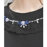 吸水速乾バラボトルネックプルオーバー | axes femme | 詳細画像10 