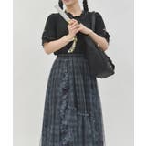 接触冷感袖レースメロープルオーバー | axes femme | 詳細画像13