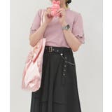 接触冷感袖レースメロープルオーバー | axes femme | 詳細画像9