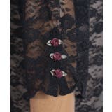 ローズ付レーストップス | axes femme | 詳細画像14 