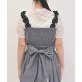 ローズ付レーストップス | axes femme | 詳細画像3 