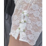 ローズ付レーストップス | axes femme | 詳細画像5 