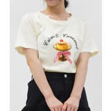 イエロー | レトロスイーツＰＴＴシャツ | axes femme