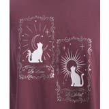 接触冷感天体柄プリントＴ | axes femme | 詳細画像18 