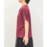 接触冷感天体柄プリントＴ | axes femme | 詳細画像3 