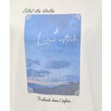 接触冷感天体柄プリントＴ | axes femme | 詳細画像5 