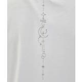 接触冷感天体柄プリントＴ | axes femme | 詳細画像9 