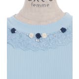吸水速乾ローズリブプルオーバー | axes femme | 詳細画像14 