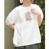 生成り | アソートフラワープリントプルオーバー | axes femme