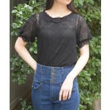 ぽわん袖総レーストップス | axes femme | 詳細画像10