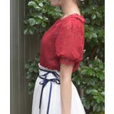 ぽわん袖総レーストップス | axes femme | 詳細画像6