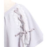 レース×編み上げカットプルオーバー | axes femme | 詳細画像14