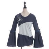 ツギハギフレア袖ＰＯ | axes femme | 詳細画像7 