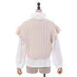 ニットベスト付カットプルオーバー | axes femme | 詳細画像6