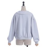 キャット刺繍襟付プルオーバー | axes femme | 詳細画像8