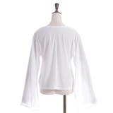 スリット袖シアートップス | axes femme | 詳細画像11 