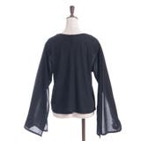 スリット袖シアートップス | axes femme | 詳細画像19 