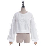 白 | レースリボンカットプル | axes femme