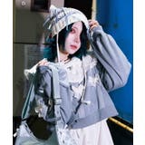 ブルーグレー | レースリボンカットプル | axes femme