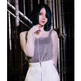 白 | チョーカーデザインシアープルオーバー | axes femme