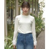 フリルチュールラメリブプルオーバー | axes femme | 詳細画像4