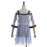 肩あきチュールロングトップス | axes femme | 詳細画像12