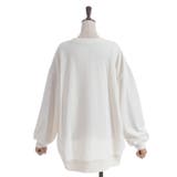 編み上げアソート柄トレーナー | axes femme | 詳細画像10