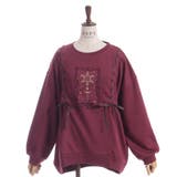 編み上げアソート柄トレーナー | axes femme | 詳細画像14