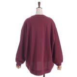 編み上げアソート柄トレーナー | axes femme | 詳細画像16