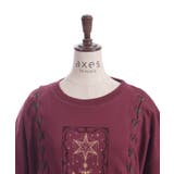 編み上げアソート柄トレーナー | axes femme | 詳細画像17