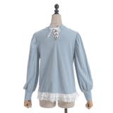 くまボア刺繍裾レースＴシャツ | axes femme | 詳細画像27 