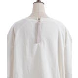 ジップ裏起毛ロゴトレーナー | axes femme | 詳細画像13 