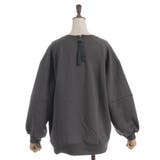 ジップ裏起毛ロゴトレーナー | axes femme | 詳細画像17 