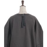 ジップ裏起毛ロゴトレーナー | axes femme | 詳細画像19 